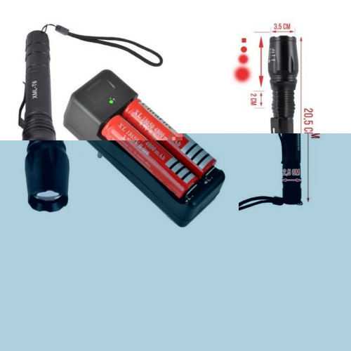 LED Baterka - ručná  - CREE XML-T6