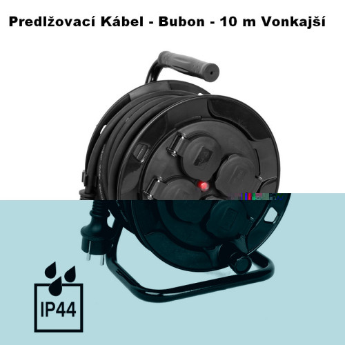 Predlžovací kábel BUBON 10 m - vonkajší