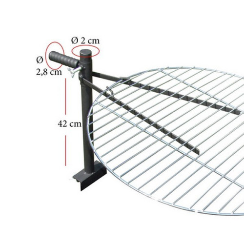 Grilovací rošt  60 cm k ohnisku