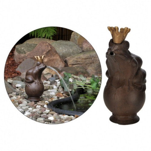 Záhradná fontána žabí kráľ: