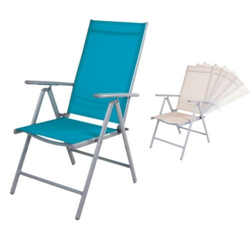 Kempingové kreslo Klap - petrol