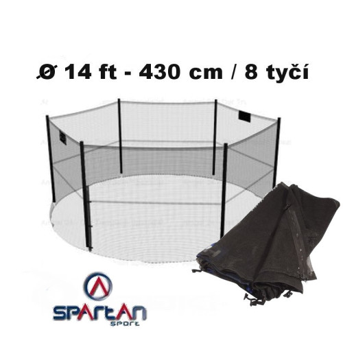 Ochranná sieť k trampolíne