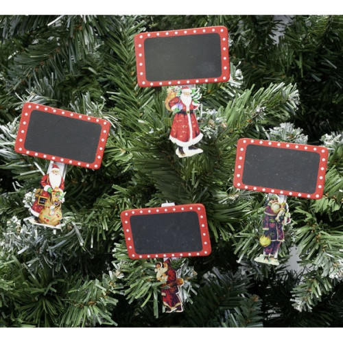 Ozdoba na stromček štipec s tabuľkou