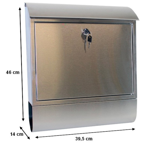 Poštová schránka - Nerez DS1182