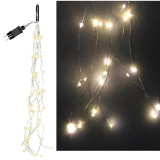 LED svetelný drôt 64 Micro LED - 8 prútov