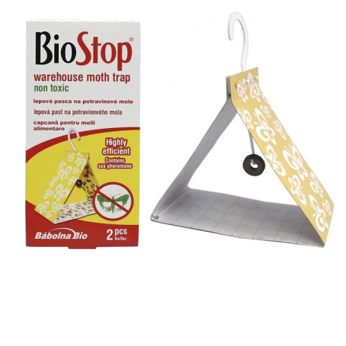 BioStop - lep na potravinové mole  2ks/ balenie