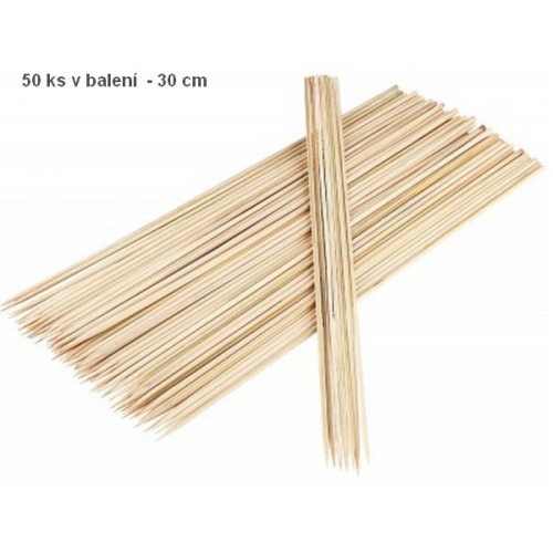Drevená ihla na špízy 50 ks