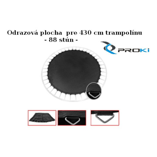 Skákacia plocha k trampolíne 430 cm