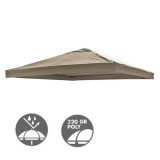 Strešná plachta 3x3 m -  Lukas - Taupe
