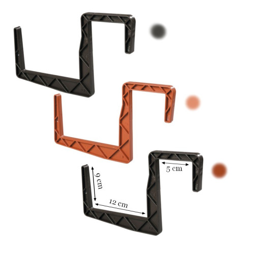 Držiak na Truhlík 12 cm - UNI - na Hranu