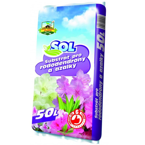 SOL-Substrát pre Rododendróny a azalky 50 Lit.