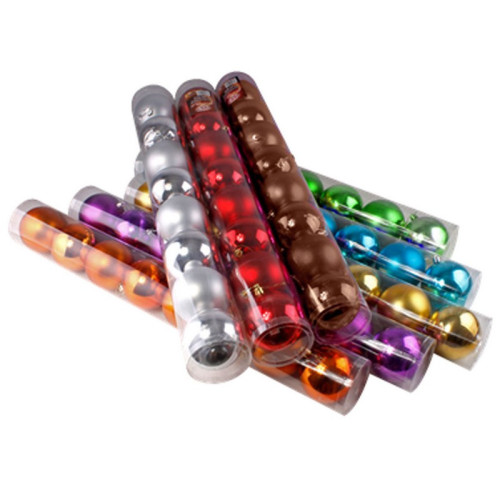 VIanočné gule ø 8 cm - set 8 ks