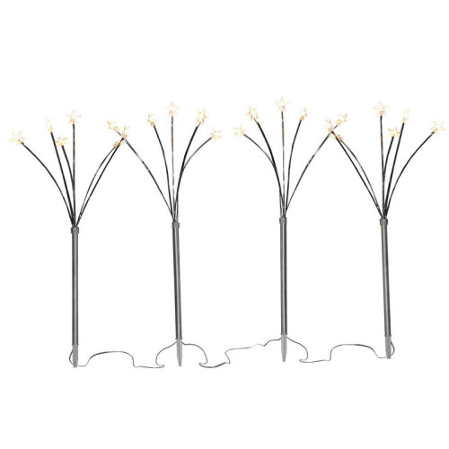 LED hviezdicové tyče 24 LED -  60 cm - 4 ks