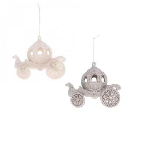 Vianočná dekorácia Kočiar 11 cm