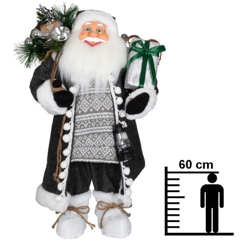 Dekorácia Mikuláš 60 cm VALI