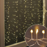 LED Svetelný záves 240 LED -105x150 cm