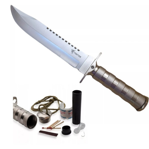 Nôž Taktický Vojenský  SURVIVAL 35 cm