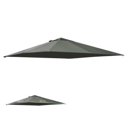 Strešná Plachta 3x3 ELLA - Sivá