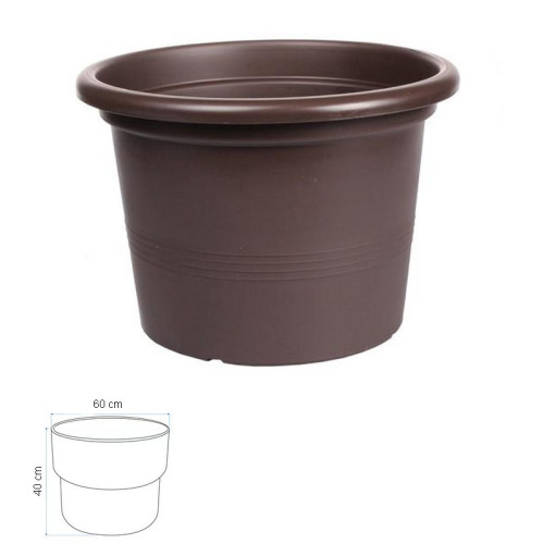 Kvetináč Campanula 60 cm - Hnedá