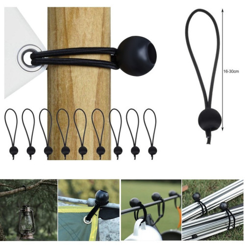 Sada gúm s guľou na plachty - 10 ks.