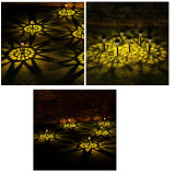 LED solárne Lampy Tieňové  Sada 6 ks mozaika
