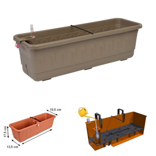 Truhlík Fantázia SMART 80 cm - Taupe