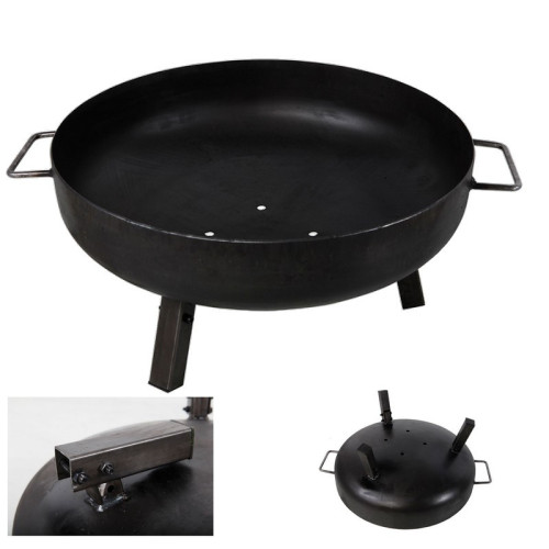 Ohnisko prenosné KLAP 100 cm s rukoväťou