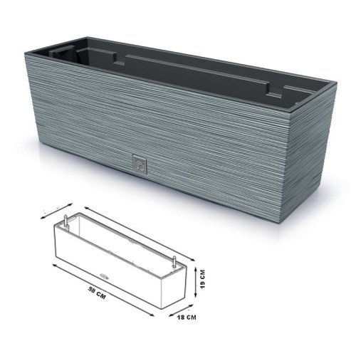 Truhlík FURU CASE 58cm- betónový