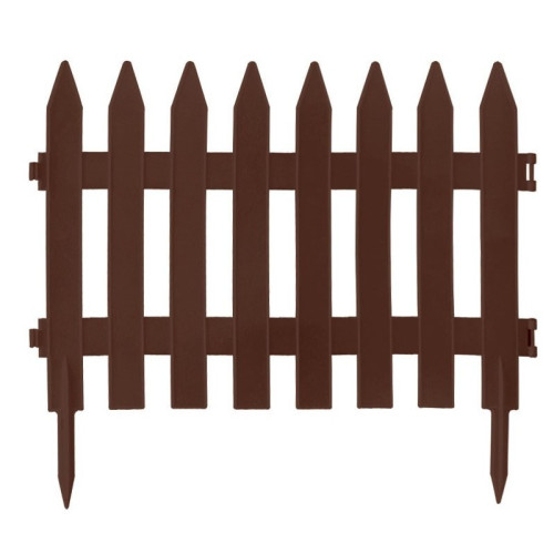 Plôtik záhradný GARDEN CLASSIC tm.hnedý 360cm