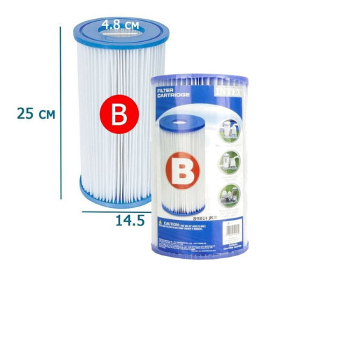Kartuša do Filtrácie Intex - B -