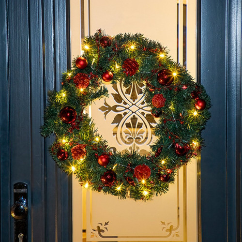 Vianočný veniec 60 cm + LED