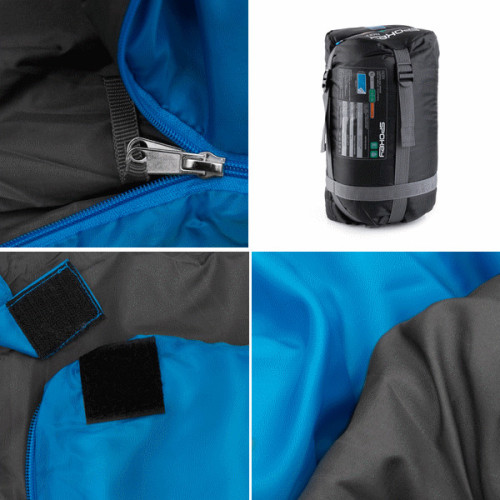 Spací vak Spokey PACIFIK - modro-šedý