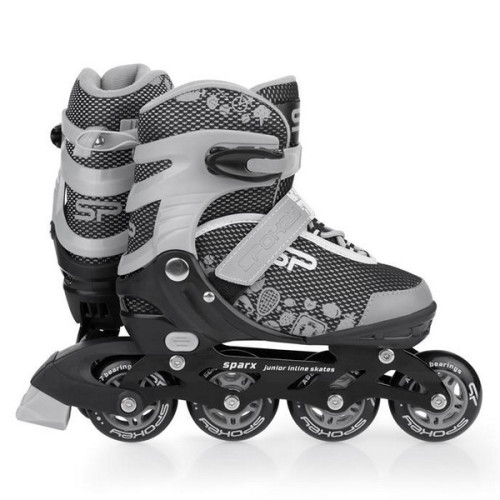 Kolieskové korčule Spokey SPARX - čierne