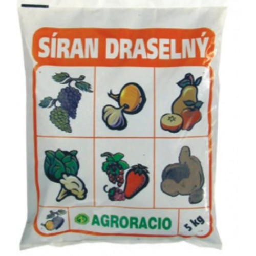 Síran Draselný AGRORACIO 5 kg