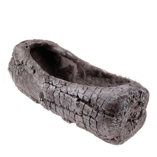 Črepník spálený strom 34x11x12 cm