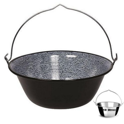 Kotlik Piknik 10 lit, smalt 360 mm