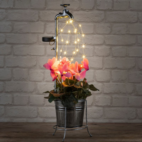 LED solárna záhradná dekoratívna Kohútik