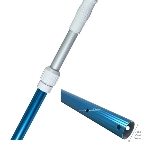 Bazénová tyč teleskopická 1,86 - 3,66