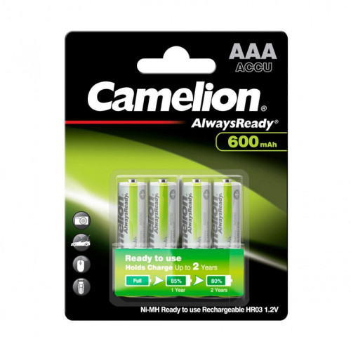 Batérie CAMELION HR03 - AAA - 600mAh  4ks